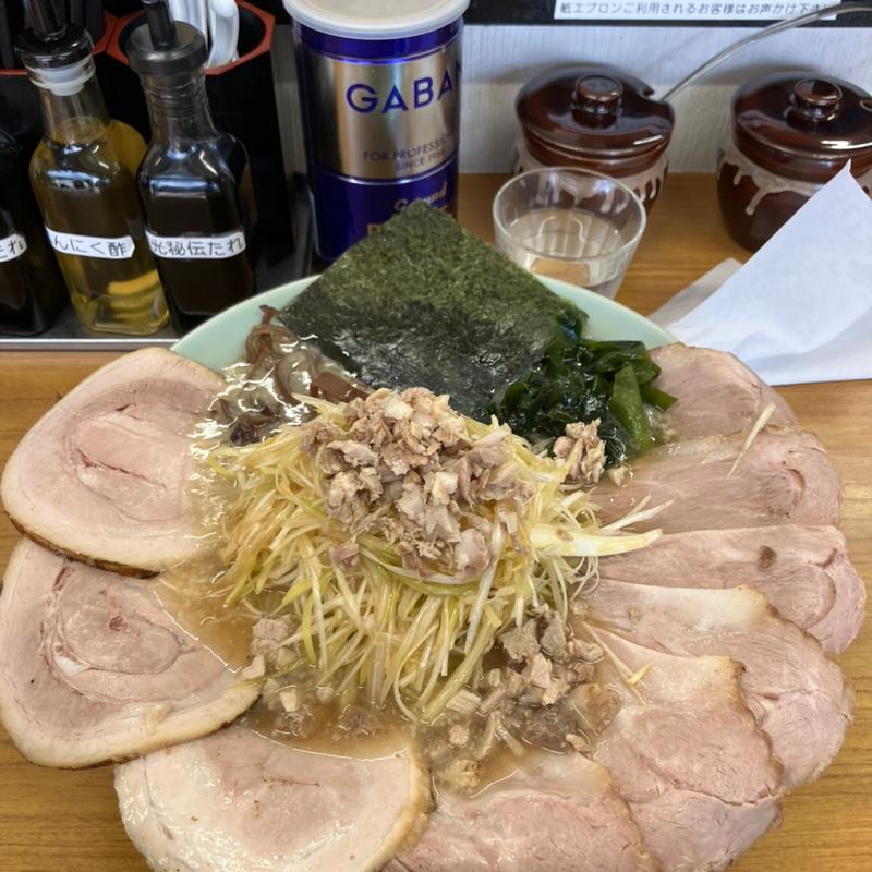 ネギチャーシューメン(海苔)(ニューラーメンショップ大光)