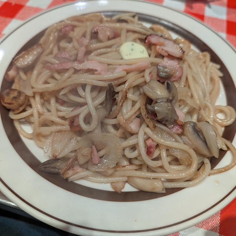 きのこバター醤油(焼きスパゲッチ ミスターハングリー)