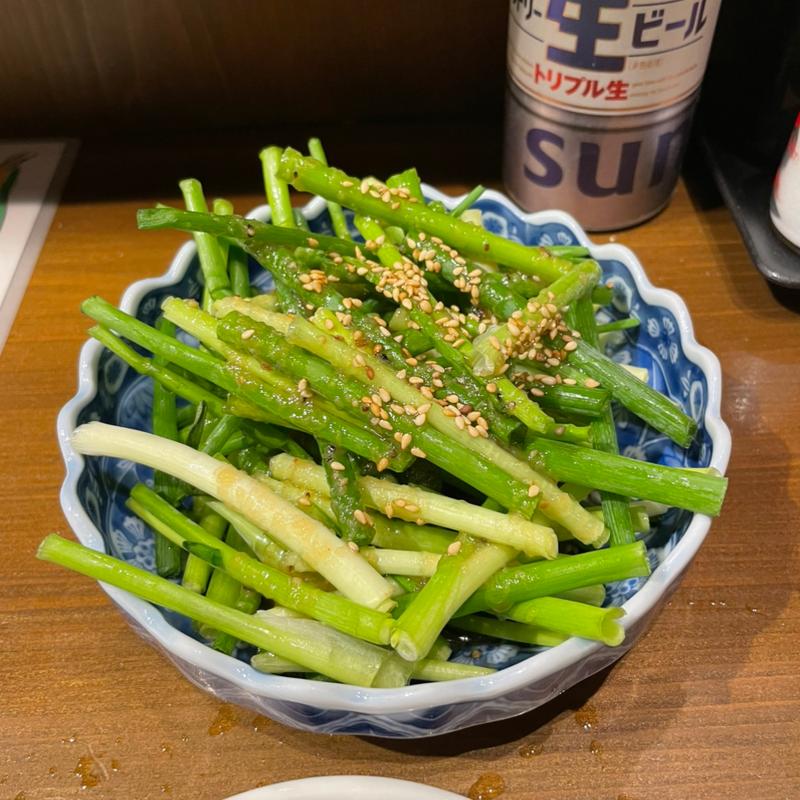 おつまみネギ(炉端と焼き鳥 かしわ屋治兵衛 名古屋駅店)