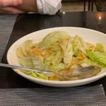 キャベツのニンニク炒め