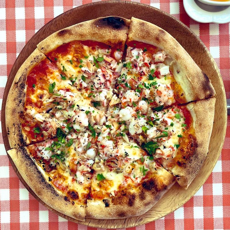 北海シーフードピッツァ(マッジョーレ)