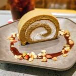 ほうじ茶スフレロールケーキ(カフェ レクセル ＣＩＡＬ桜木町店)
