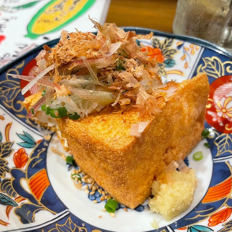 揚げ出し豆腐(炉端と焼き鳥 かしわ屋治兵衛 名古屋駅店)