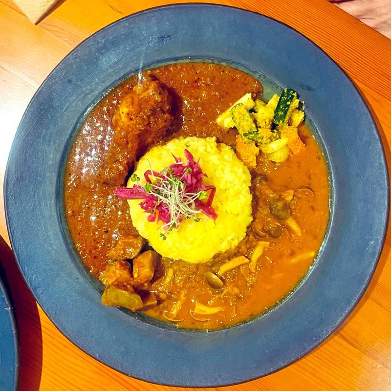 カレー2種盛り(スパイスカレーパルミラ)