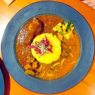 カレー2種盛り