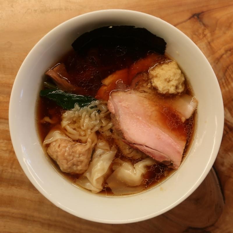 雲呑生姜そば(一番いちばん)