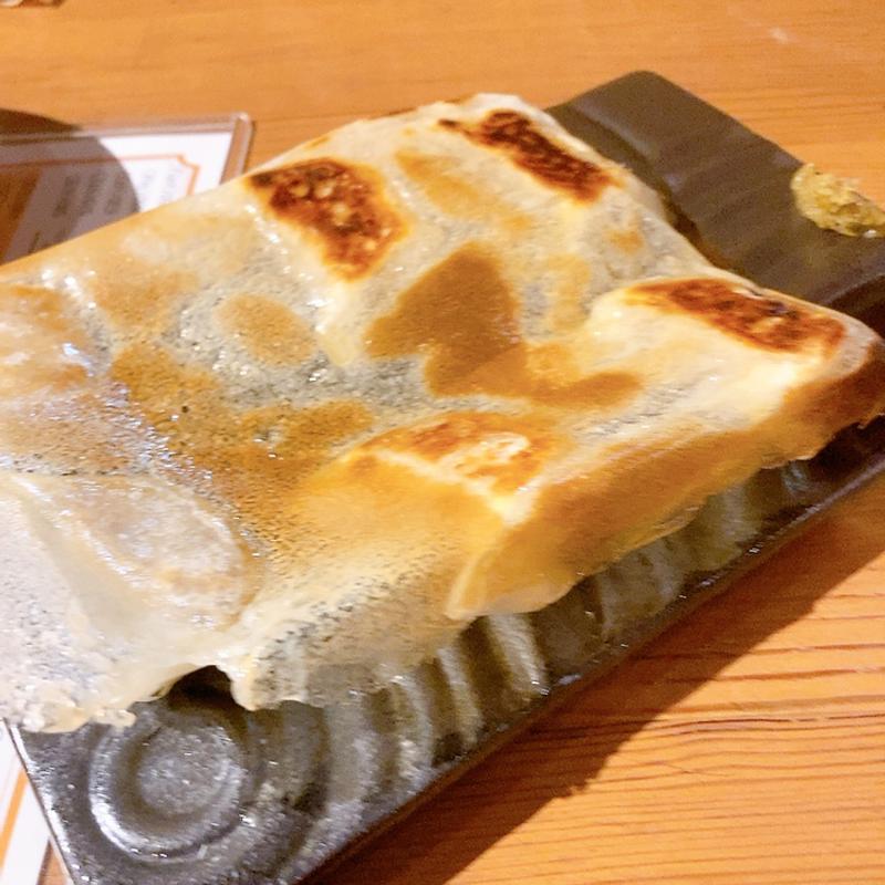 羽根付きうずまき餃子(野菜巻き串屋 博多うずまき 広島袋町店)