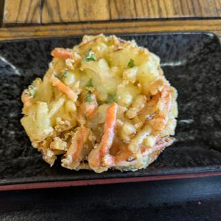 かき揚げ(そば処えびす )