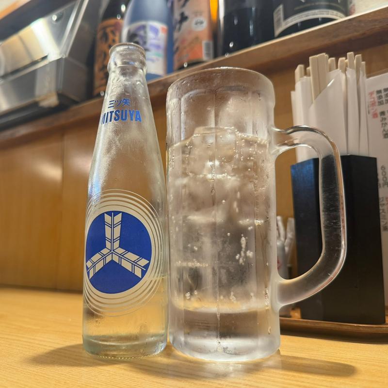 三ツ矢サイダー(やきとり酒蔵 庄助本店)