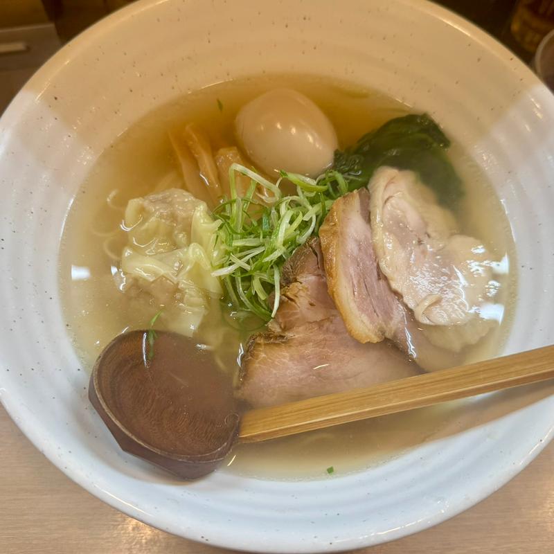 特製塩そば(塩そば 一榮)