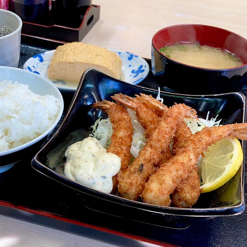 えびフライ(お食事処 さわの)