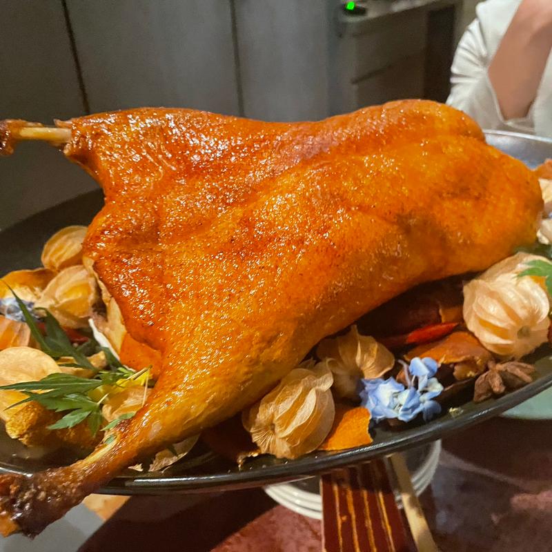 北京ダック(中華Aoki)