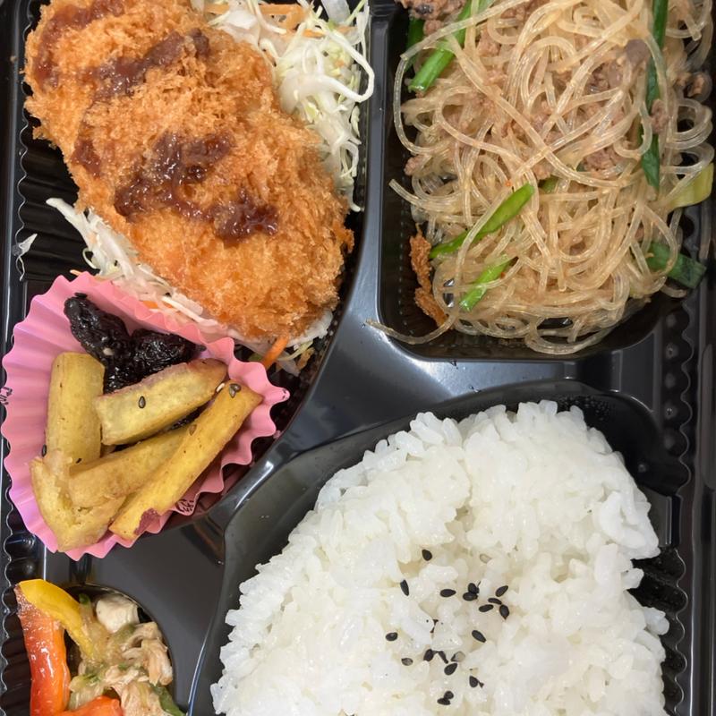 日替わりランチ　クリームコロッケ(テイクアウト&デリ musha)