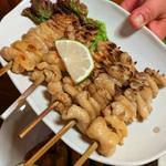 とり皮串