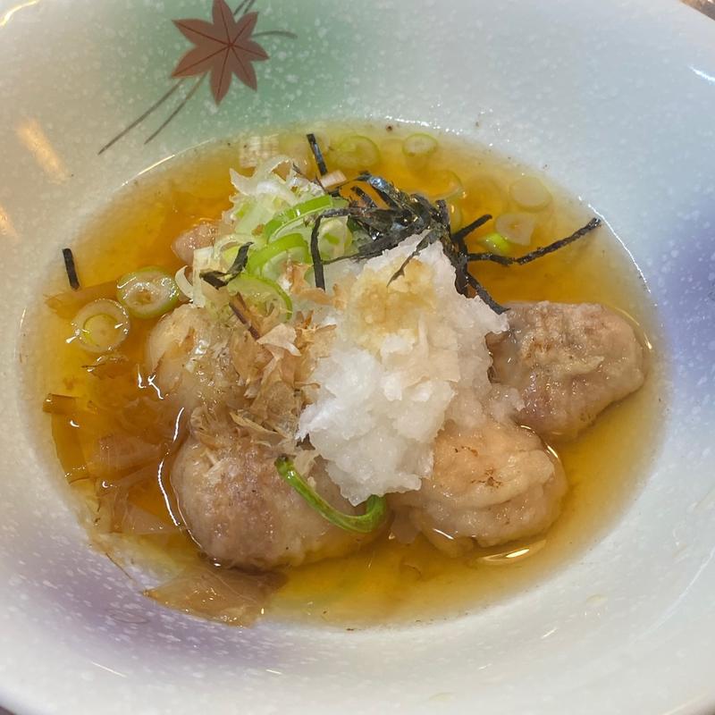 秋鮭白子揚げ出し(味処●酒処 とらや)