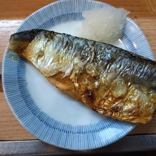 サバ塩焼き