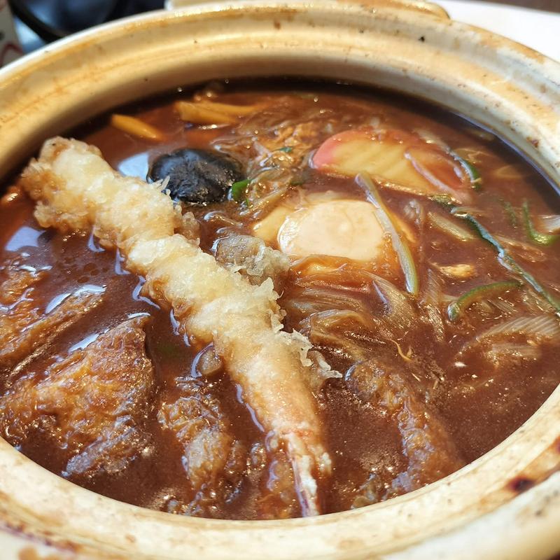 味噌煮込みうどん(和食麺処サガミ 野田横内店)