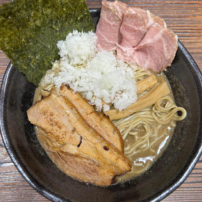 濃厚煮干し蕎麦(二星製麺所 魚津店)