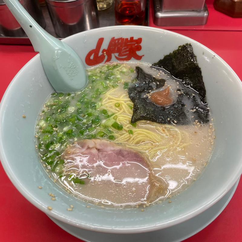 朝ラーメン(ラーメン山岡家 山梨甲斐店)