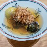 秋茄子おでん(寿司トおでんにのや横浜店)