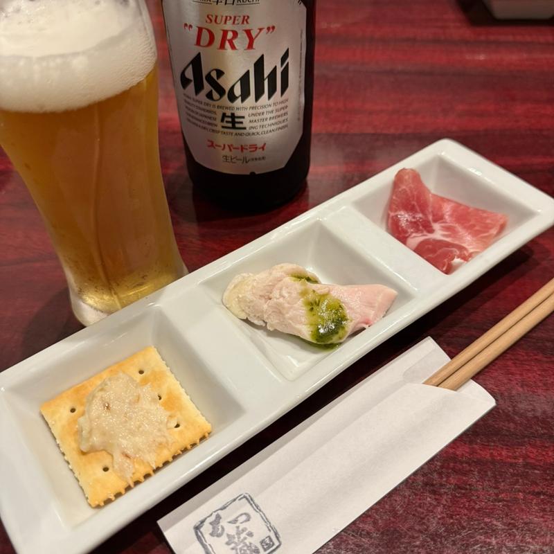 お通し(もつ鍋専門 もつ蔵 徳山店)