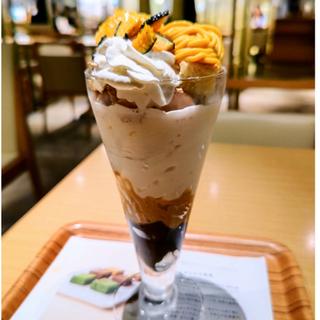 かぼちゃのモンブランパフェ(nana’s green tea ジョイナス店)