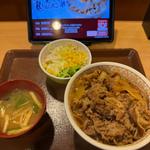 牛丼特盛　サラダセット