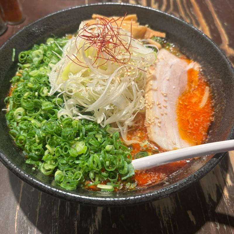 バカネギ辛味噌(らあめん がんてつ 札幌駅西口店)
