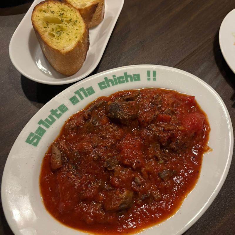 牛すじのトマト煮込み(肉屋のイタリア酒場 Mario)