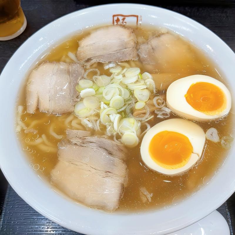 味玉ラーメン(喜多方ラーメン 坂内 西蒲田店)