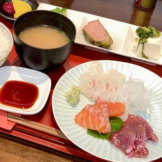 お造り定食(おばんざい 塩崎)
