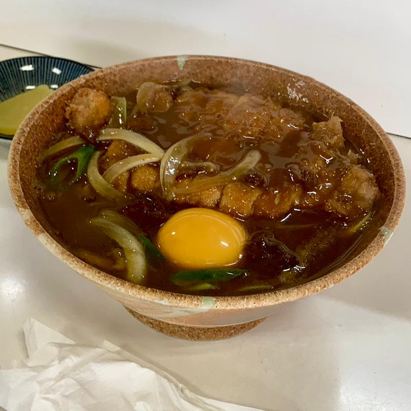 カツカレー丼(お食事処 大川)
