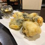 クリームチーズの磯辺揚げ