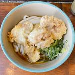 とり天ぶっかけ(おにやんま 御茶ノ水店)