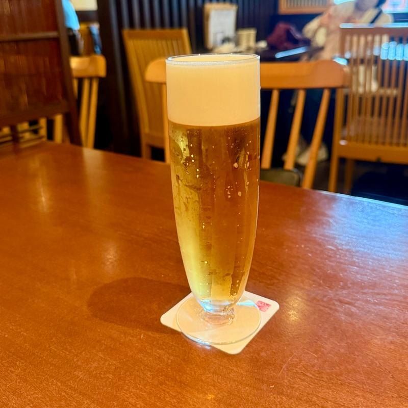 アサヒ　スーパードライ(九頭龍蕎麦 本店)