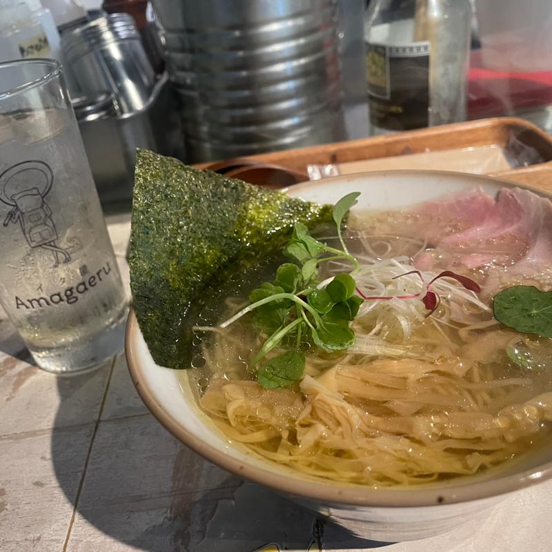 塩ラーメン(麺屋 井の中の蛙)
