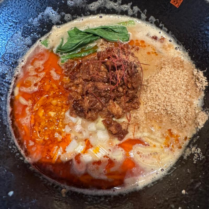 鶏白湯担々麺(限定B)(らぁ麺  芳山)