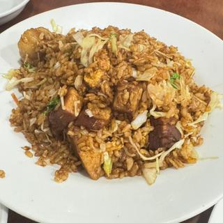 豚角煮炒飯