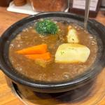 肉2倍牛すじ煮込みカレー(ホットスプーン 西新宿店（Hot Spoon）)