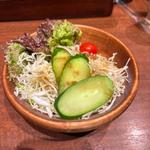 ミニサラダ(鉄板王国 西新宿店)