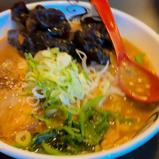 赤味噌ラーメン　きくらげ増し(らー麺 家康 北郷店)