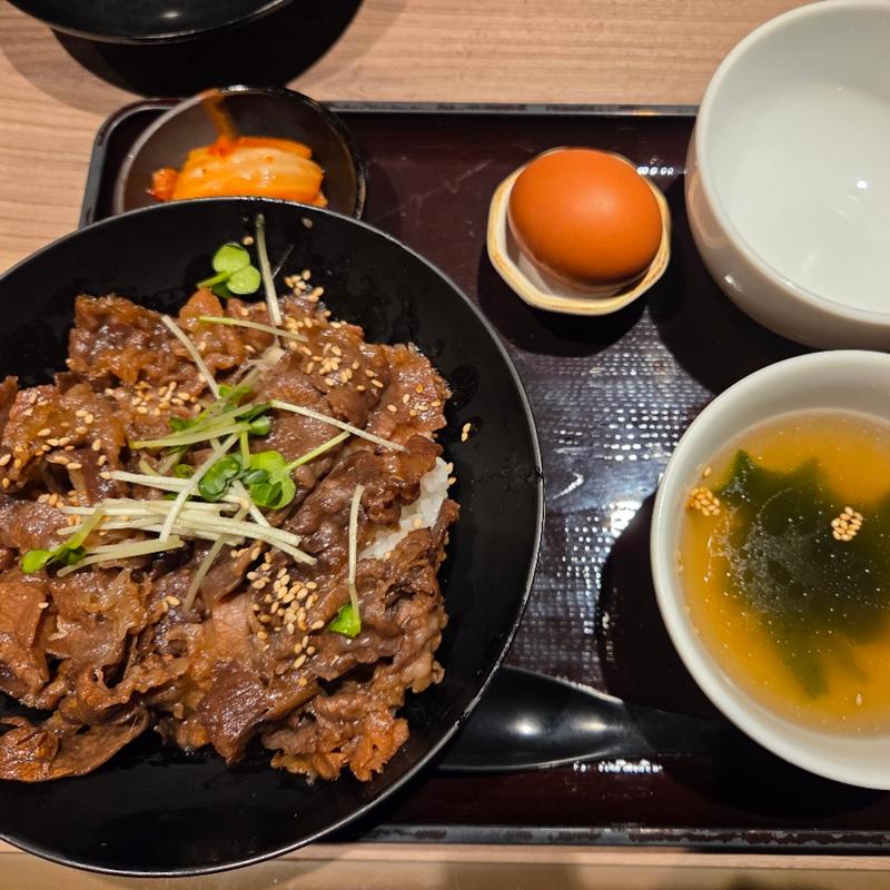 牛丼(博多焼肉 NURUBON)