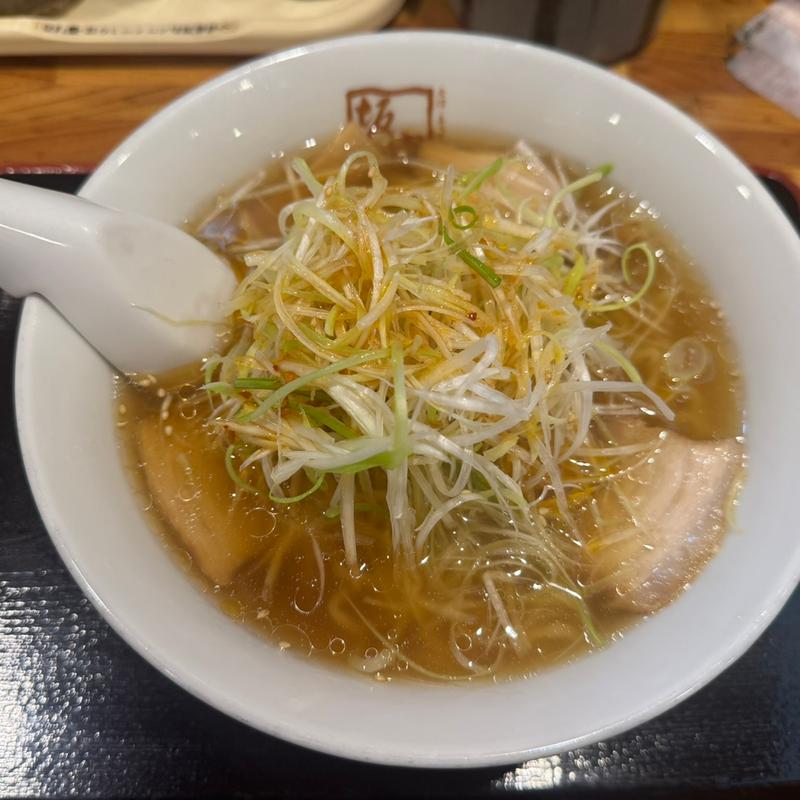 ねぎラーメン(喜多方ラーメン 坂内 歌舞伎町店)