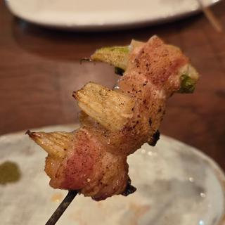 セロリ豚肉巻き(えん座北新地店)