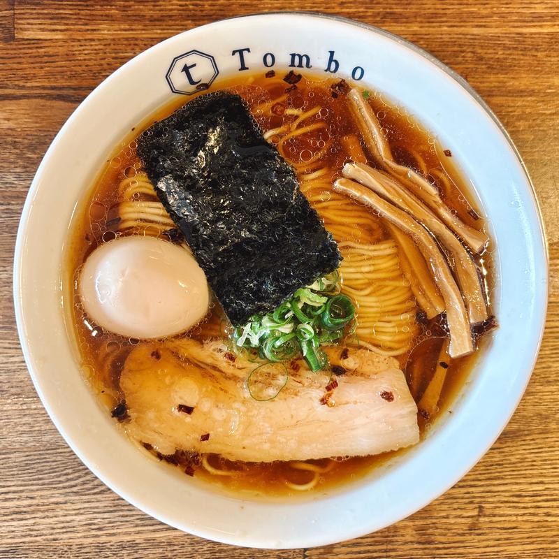 味玉醤油の旨味ソバ(Tombo)