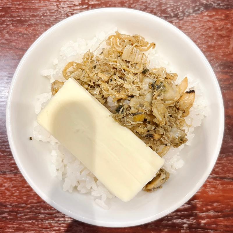 貝しぐれバターご飯(小)(らぁ麺 はつ穂)