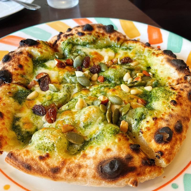 ミラノピッツァランチ(石窯イタリア居酒屋チーナ邸 肥後橋・靭公園)