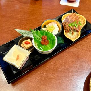 珍味5種(九頭龍蕎麦 本店)