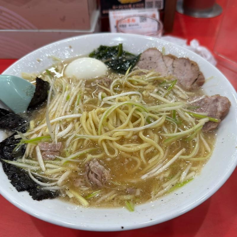 かいざんらーめん中盛り玉子(ラーメンかいざん 西船橋店)