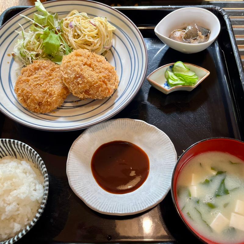 日替わり定食(てんぷらところっけ いわせ)